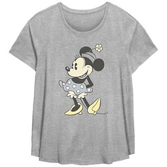 Disney's Minnie Mouse Classic Outfit Plus Size Flowy Graphic Tee