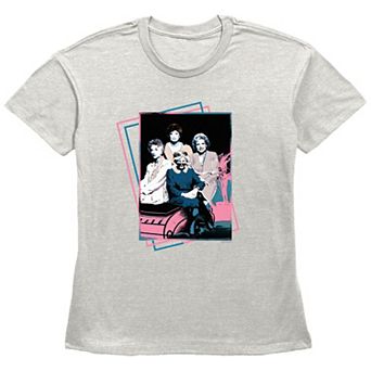 Women's The Golden Girls Pop Art Portrait Graphic Tee