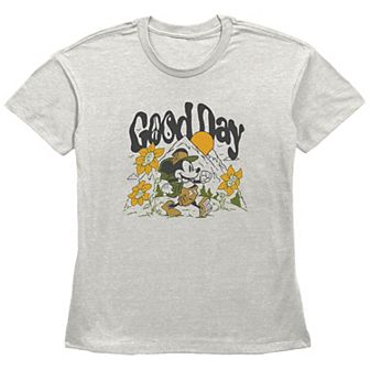 Disney's Mickey Mouse Good Day Women's Graphic Tee