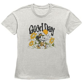 Disney's Mickey Mouse Good Day Women's Graphic Tee