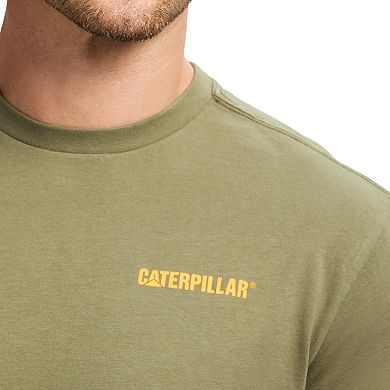 Men's Caterpillar Heavyweight Cat Graphic Logo Tee