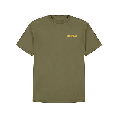 Men's Caterpillar Heavyweight Cat Graphic Logo Tee