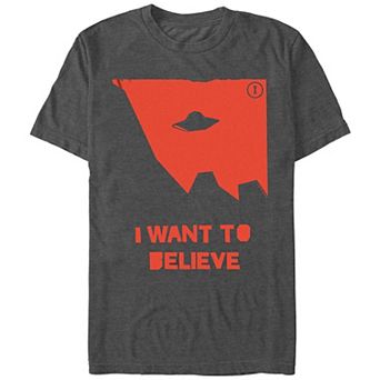 Men's The X-Files I Want To Believe Graphic Tee