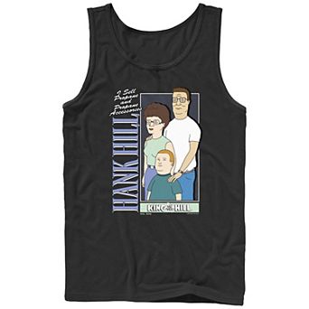 Men's King Of The Hill Hank Hill Family Graphic Tank