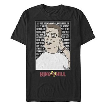 Men's King Of The Hill Hank Quotes Graphic Tee