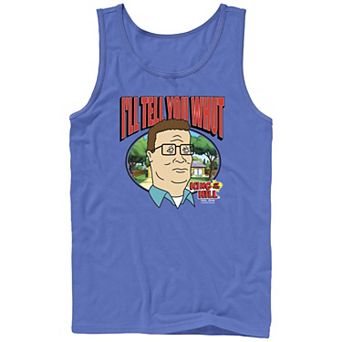 Men's King Of The Hill Hank I'll Tell You Whut Graphic Tank