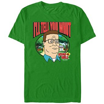 Men's King Of The Hill Hank I'll Tell You Whut Graphic Tee