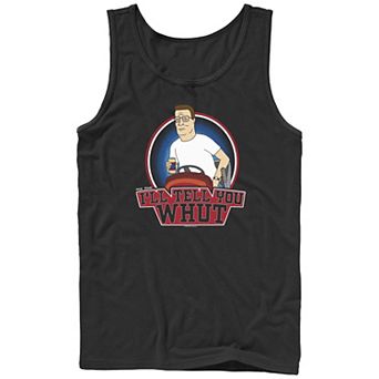 Men's King Of The Hill Hank I'll Tell You Whut Stamp Graphic Tank