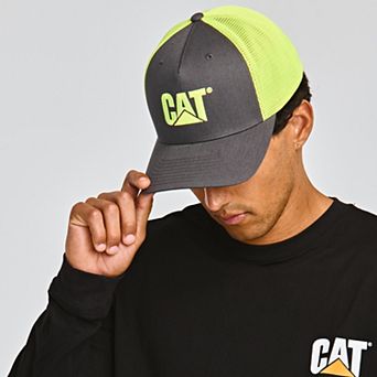 Men's Caterpillar Hi-Vis Mesh Adjustable Hat