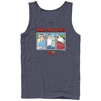 Men's King Of The Hill Hank King Of Dads Graphic Tank