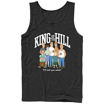 Men's King Of The Hill Group Photo Graphic Tank