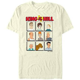 Men's King Of The Hill Portraits Graphic Tee