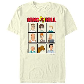 Men's King Of The Hill Portraits Graphic Tee