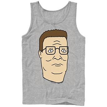 Men's King Of The Hill Hank Big Face Graphic Tank