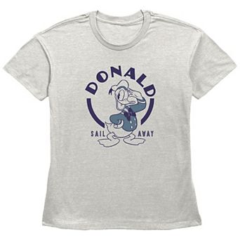 Disney's Donald Duck Sail Away Women's Graphic Tee