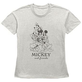 Disney's Mickey Mouse And Friends Group Hug Women's Graphic Tee