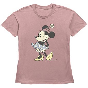 Disney's Minnie Mouse Classic Vintage Outfit Women's Graphic Tee
