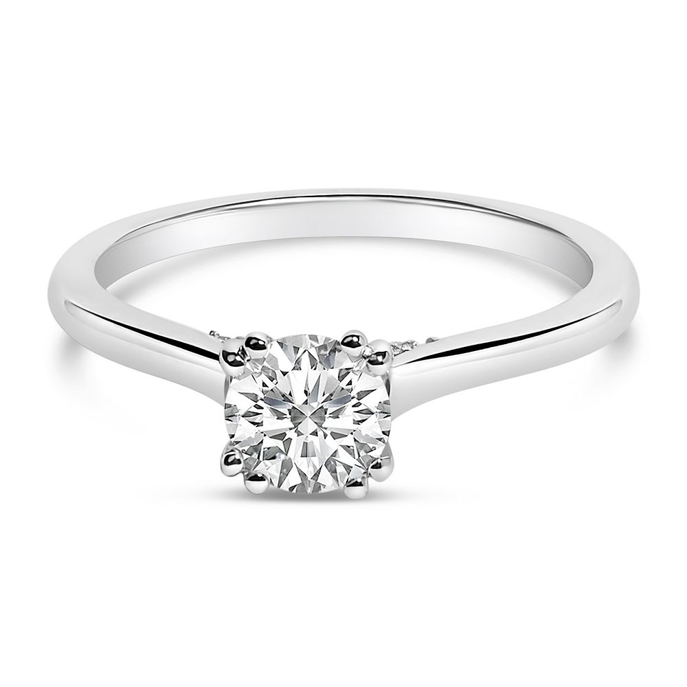 Haus of Brilliance 14k White Gold 3/4 Carat T.W. Lab-Grown Diamond ...