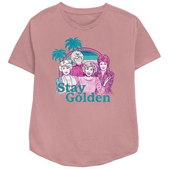 Women's The Golden Girls Stay Golden Relaxed Fit Graphic Tee