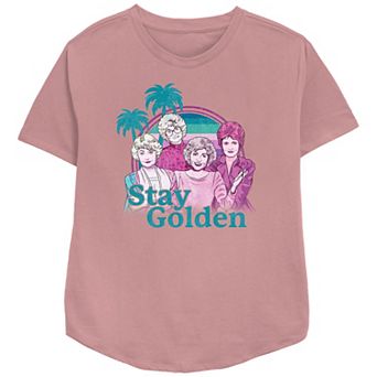 Women's The Golden Girls Stay Golden Relaxed Fit Graphic Tee