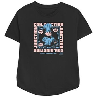 Disney's Schoolhouse Rock! Conjunction Junction Women's Relaxed Fit Graphic Tee