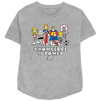 Disney's Schoolhouse Rock! Knowledge Is Power Group Women's Relaxed Fit Graphic Tee