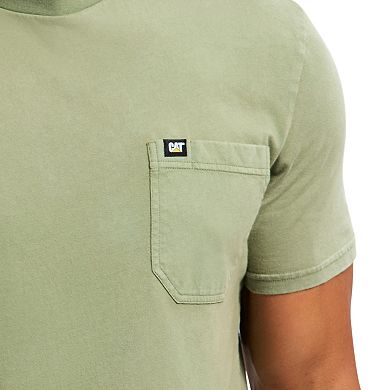 Men's Caterpillar Short Sleeve CAT Logo Pocket Tee