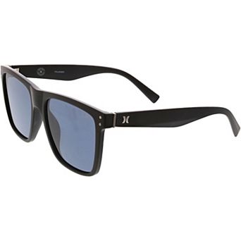 Men's Hurley Polarized Flay-Top Square Sunglasses