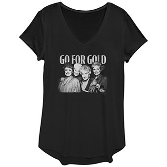 Women's The Golden Girls Go For Gold Graphic Tee