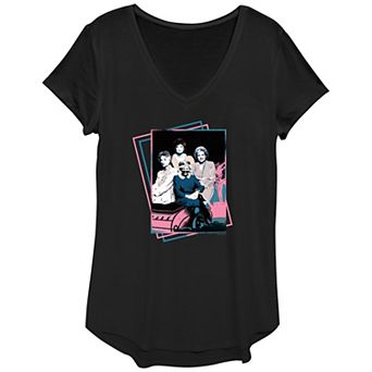 Women's The Golden Girls Pop Art Portrait Graphic Tee