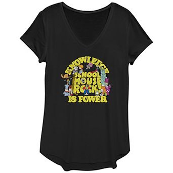 Disney's Schoolhouse Rock! Knowledge Is Power Women's Graphic Tee