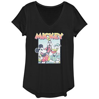 Disney's Mickey Mouse And Friends Classic Photo Women's Graphic Tee