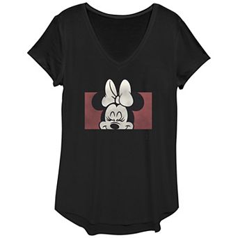 Disney's Minnie Mouse Cute Smile Women's Graphic Tee