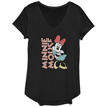 Disney's Minnie Mouse Lean On Me Women's Graphic Tee