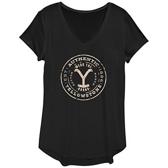 Women's Yellowstone Authentic Wear The Brand Est. 1886 Graphic Tee