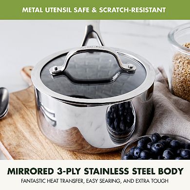 GreenPan Valencia Pro 1.5-qt. Ceramic Nonstick Covered Saucepan