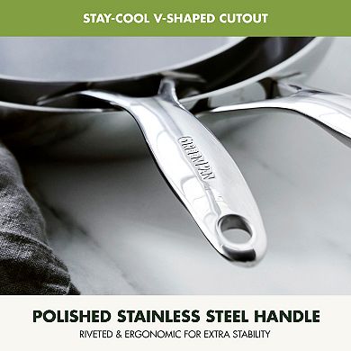 GreenPan Valencia Pro 8-in. Stainless Steel Fry Pan