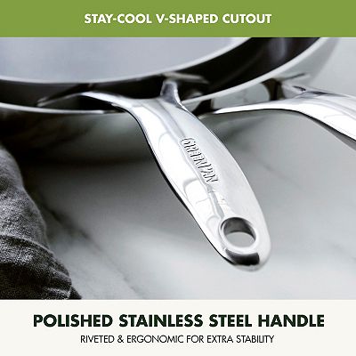 GreenPan Valencia Pro 8-in. Stainless Steel Fry Pan