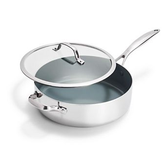 GreenPan Valencia Pro 5-qt Helper Handle Ceramic Nonstick Covered Saute Pan