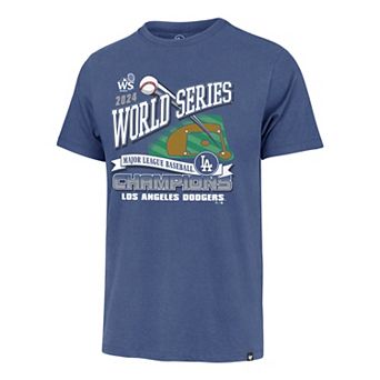 Men's '47 Brand Los Angeles Dodgers MLB 2024 World Series Champions Graphic Tee