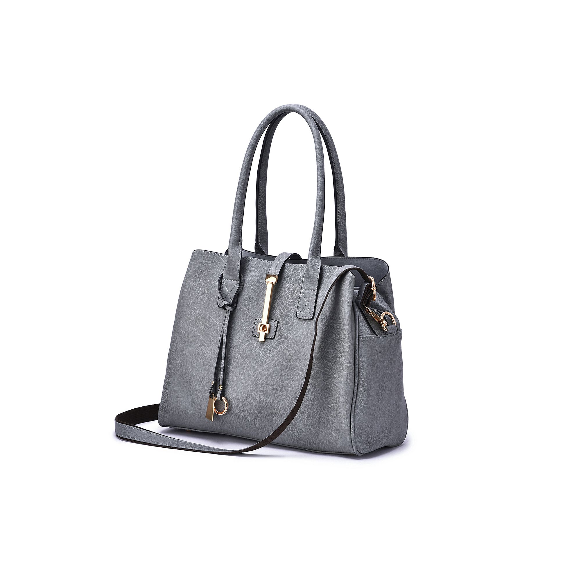 Mellow World Jasmine Convertible Satchel, Blue Gray