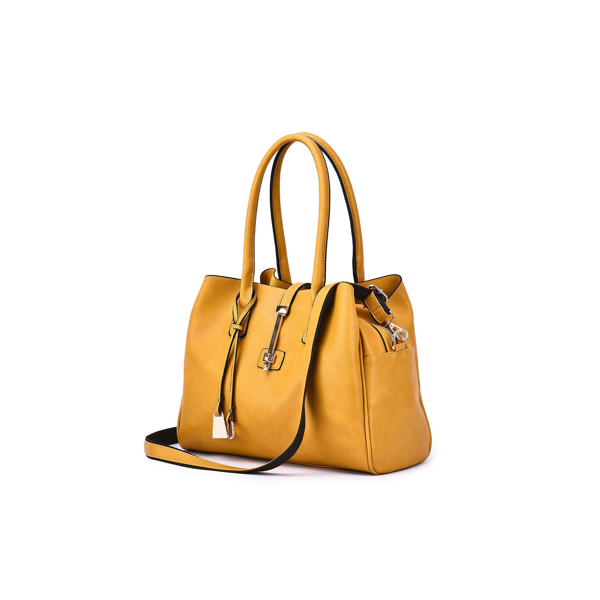 Mellow World Jasmine Convertible Satchel, Yellow