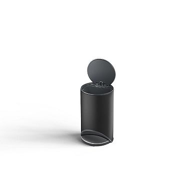 Joseph Joseph Arc 2.6 Gallon Slimline Pedal Trash Can with Liner Pocket - Stainless Steel