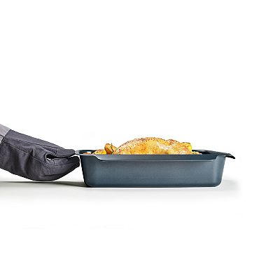 Joseph Joseph Nest™ Oven Set of 3 Stackable Non-Stick Roasting Pan Trays with Easy-Pull Handles