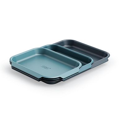 Joseph Joseph Nest™ Bake 3-Piece Non-Stick Cookie Sheet Set with Easy Pull Handles