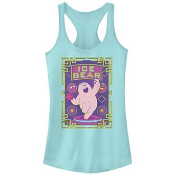 Juniors' We Bare Bear Ice Bear Racerback Tank Top