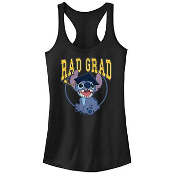 Disney's Lilo & Stitch Rad Grad Stitch Juniors' Racerback Tank Top