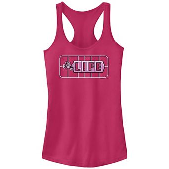 Juniors' The Game Of Life Racerback Tank Top
