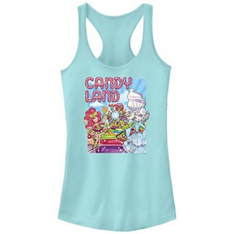 Juniors' Candy Land Poster Racerback Tank Top