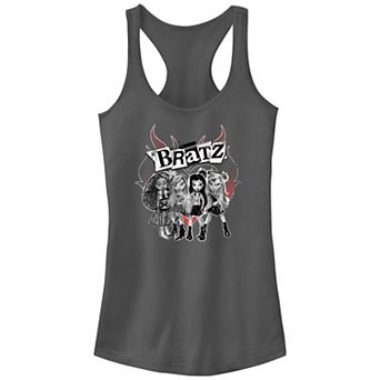 Juniors' Bratz Flames Racerback Tank Top